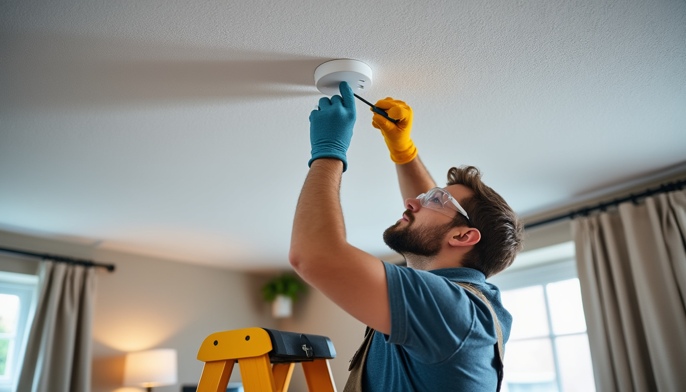 Comment enlever un détecteur de fumée du plafond (en toute sécurité) ?