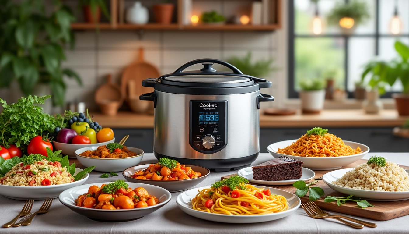 Découvrez les 180 recettes incluses dans le Cookeo