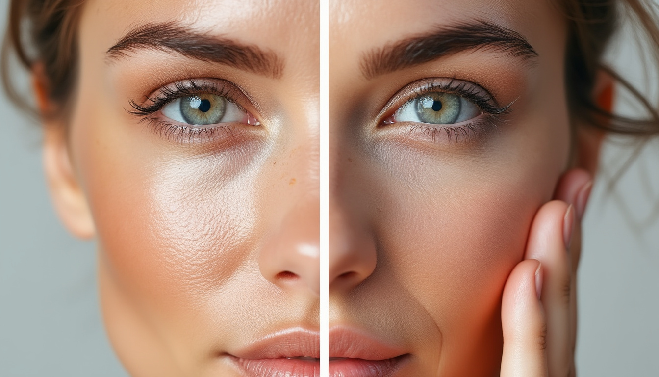 Ialuset visage avant-après : les effets visibles de ce gel réparateur sur la peau