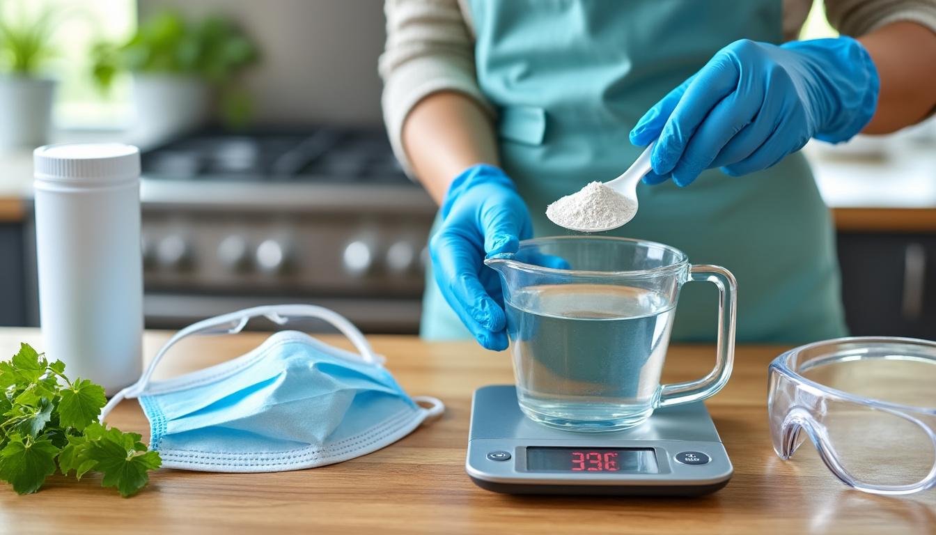 Dosage bouillie bordelaise pour 1 litre : mode d’emploi et précautions pratiques