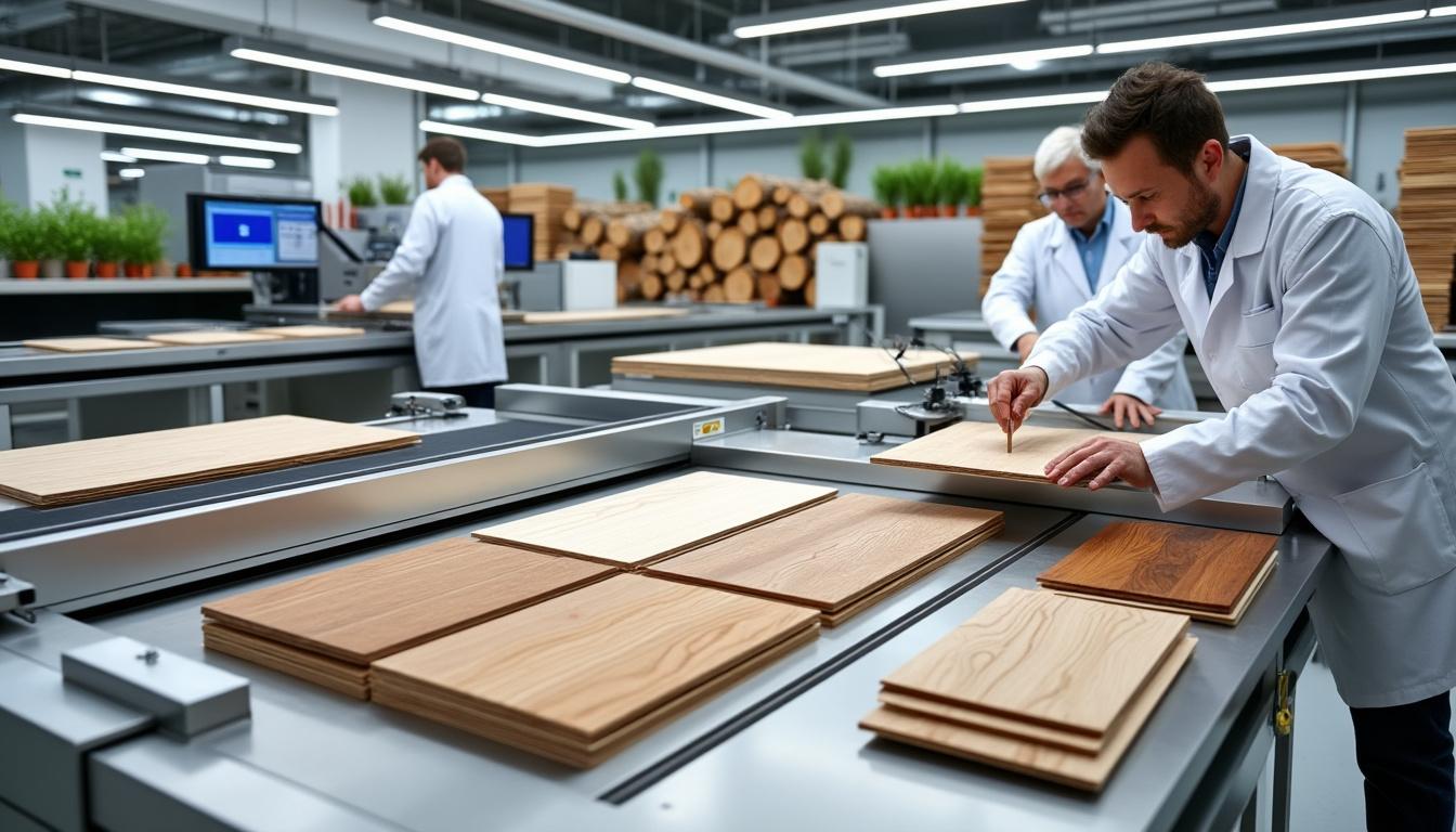 Exploration et innovations des techniques de placage bois : nouveaux procédés et enjeux durables