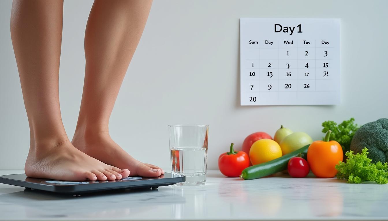 Jeûner 7 jours : combien kg perdu ?